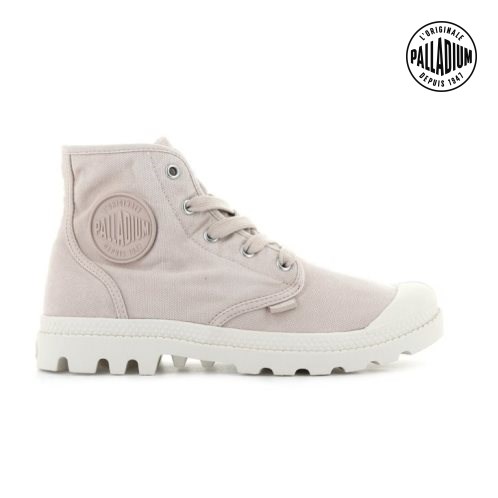 Palladium Pampa Hi Women's Boots Pink | UK B729-BQR